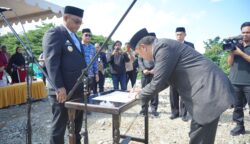 Bupati Luwu, Patahudding saat mengambil sumpah jabatan Sekda Luwu