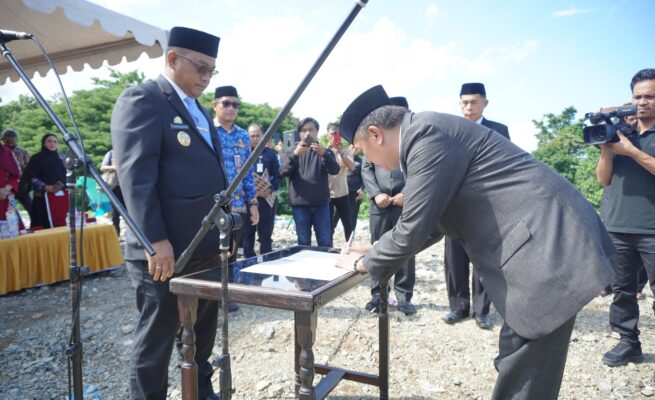 Bupati Luwu, Patahudding saat mengambil sumpah jabatan Sekda Luwu